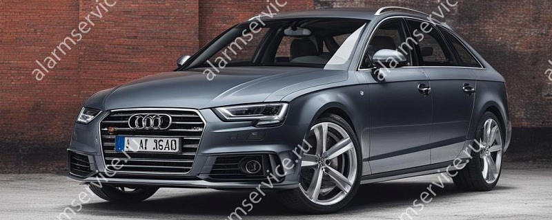 Установка сигнализации на Audi A4 (B6)